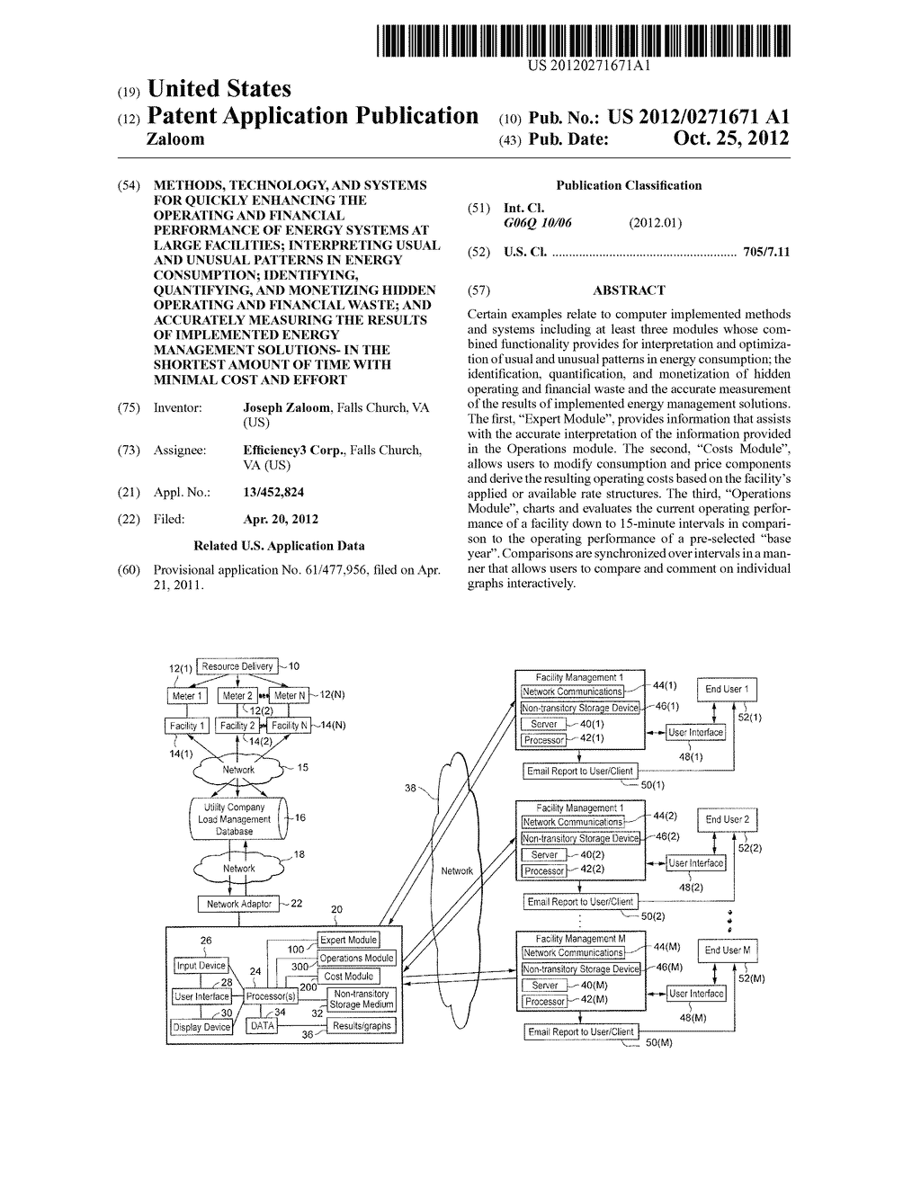 METHODS, TECHNOLOGY, AND SYSTEMS FOR QUICKLY ENHANCING THE OPERATING AND     FINANCIAL PERFORMANCE OF ENERGY SYSTEMS AT LARGE FACILITIES; INTERPRETING     USUAL AND UNUSUAL PATTERNS IN ENERGY CONSUMPTION; IDENTIFYING,     QUANTIFYING, AND MONETIZING HIDDEN OPERATING AND FINANCIAL WASTE; AND     ACCURATELY MEASURING THE RESULTS OF IMPLEMENTED ENERGY MANAGEMENT     SOLUTIONS- IN THE SHORTEST AMOUNT OF TIME WITH MINIMAL COST AND EFFORT - diagram, schematic, and image 01