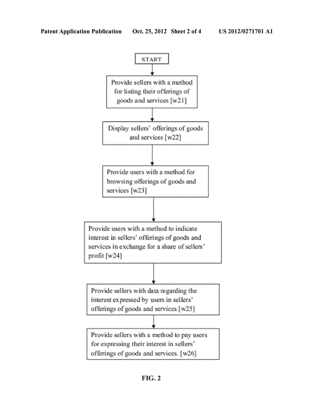 INTERNET-BASED SYSTEM AND METHOD TO COMPENSATE FULL VALUE OF     NON-COMMERCIAL USER ACTIONS - diagram, schematic, and image 03