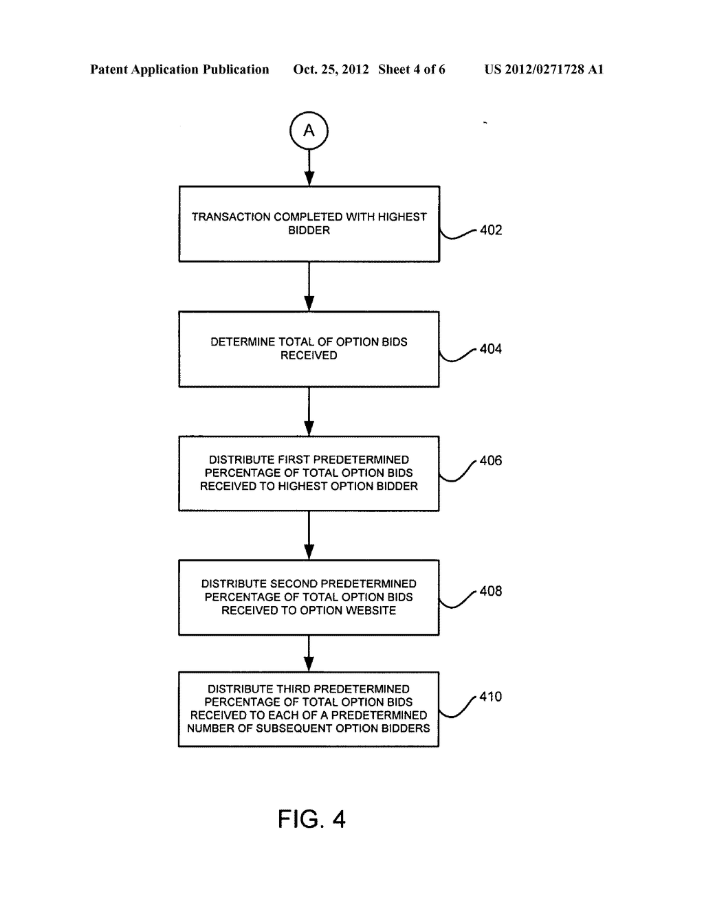 Method and System for Conducting an Auction Over a Network - diagram, schematic, and image 05