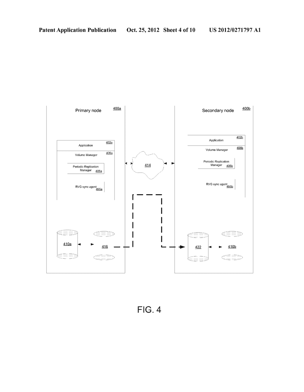 REFERENCE VOLUME FOR INITIAL SYNCHRONIZATION OF A REPLICATED VOLUME GROUP - diagram, schematic, and image 05