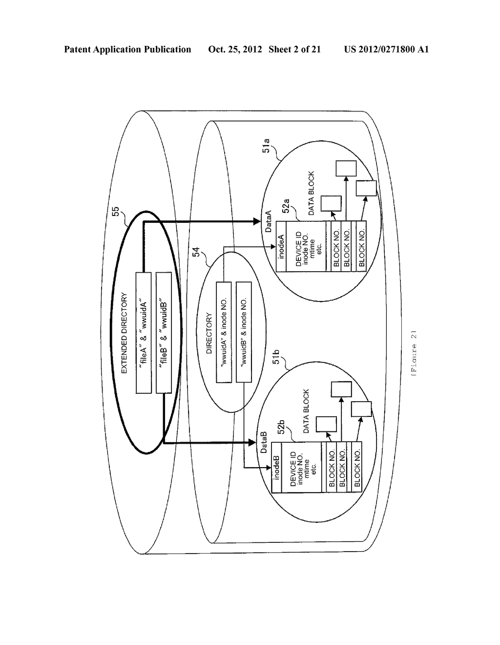 FILE DEDUPLICATION IN A FILE SYSTEM - diagram, schematic, and image 03