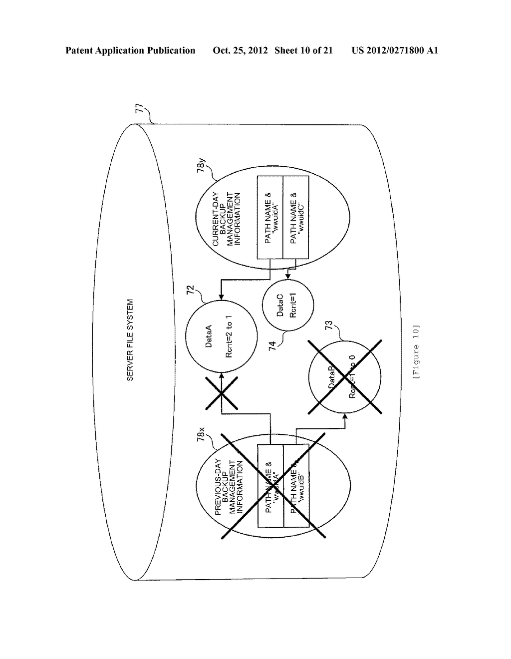 FILE DEDUPLICATION IN A FILE SYSTEM - diagram, schematic, and image 11