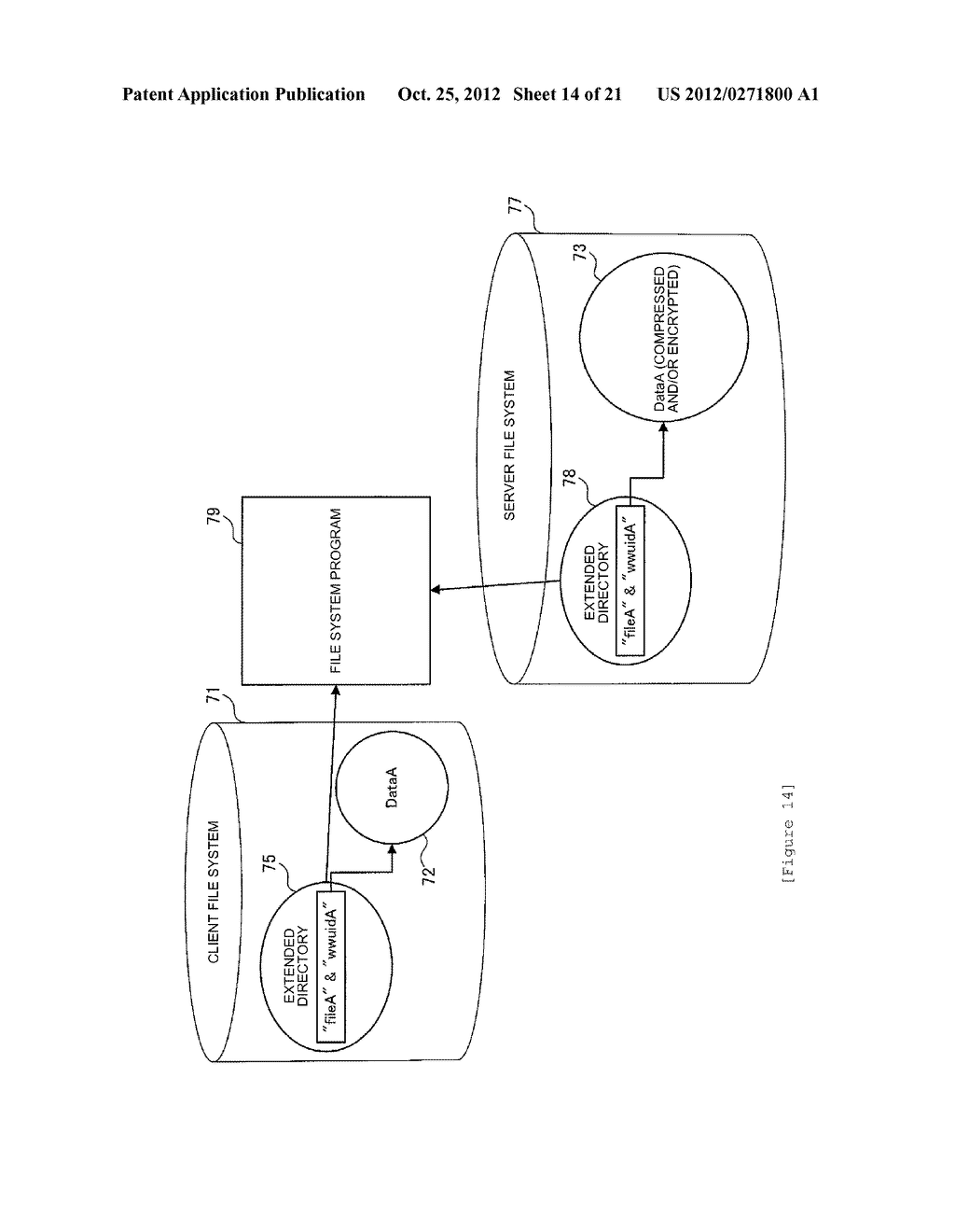 FILE DEDUPLICATION IN A FILE SYSTEM - diagram, schematic, and image 15