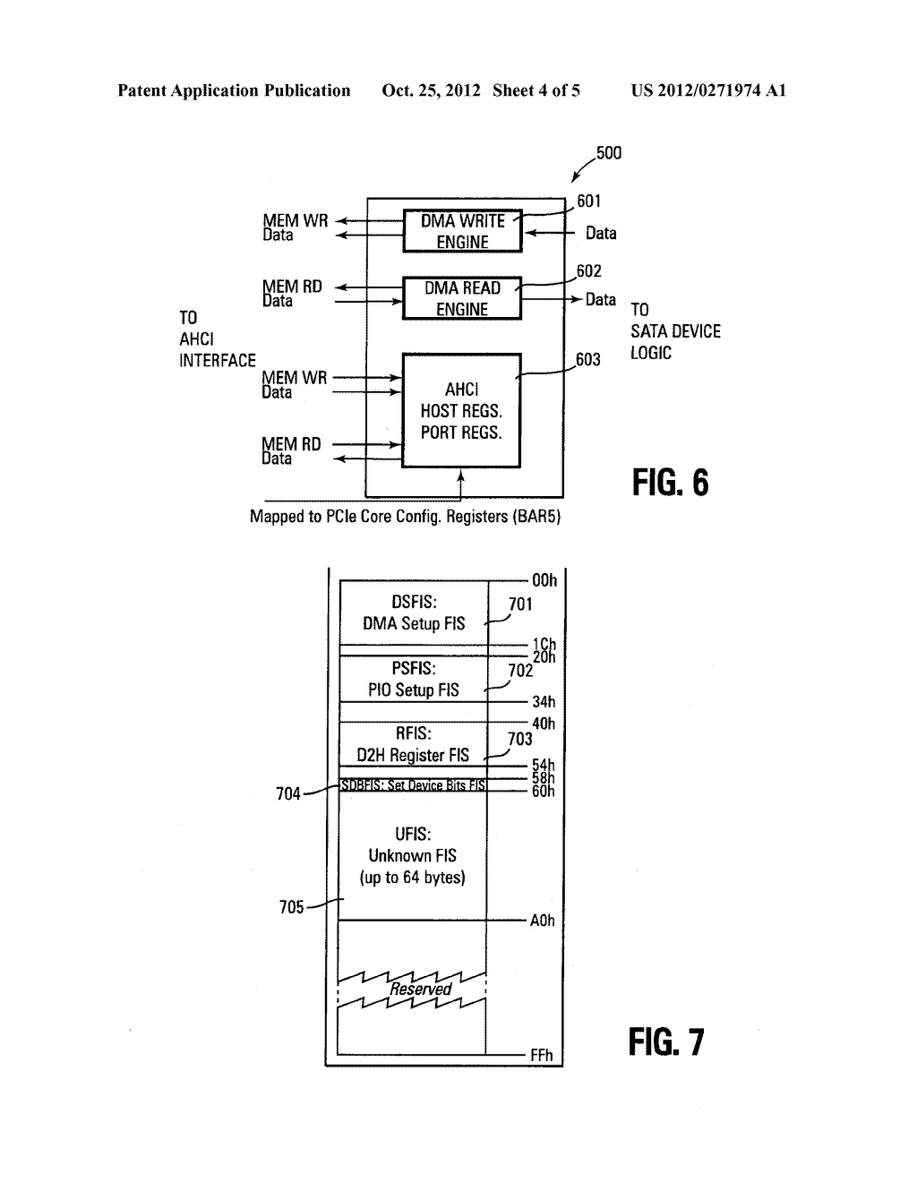 SATA MASS STORAGE DEVICE EMULATION ON A PCIe INTERFACE - diagram, schematic, and image 05