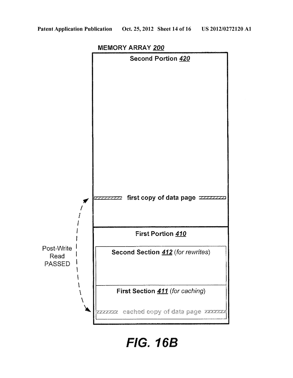 Non-Volatile Memory and Method with Post-Write Read and Adaptive Re-Write     to Manage Errors - diagram, schematic, and image 15