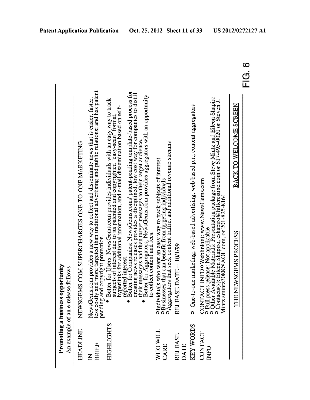 System and Method for Structured News Release Generation and Distribution - diagram, schematic, and image 12