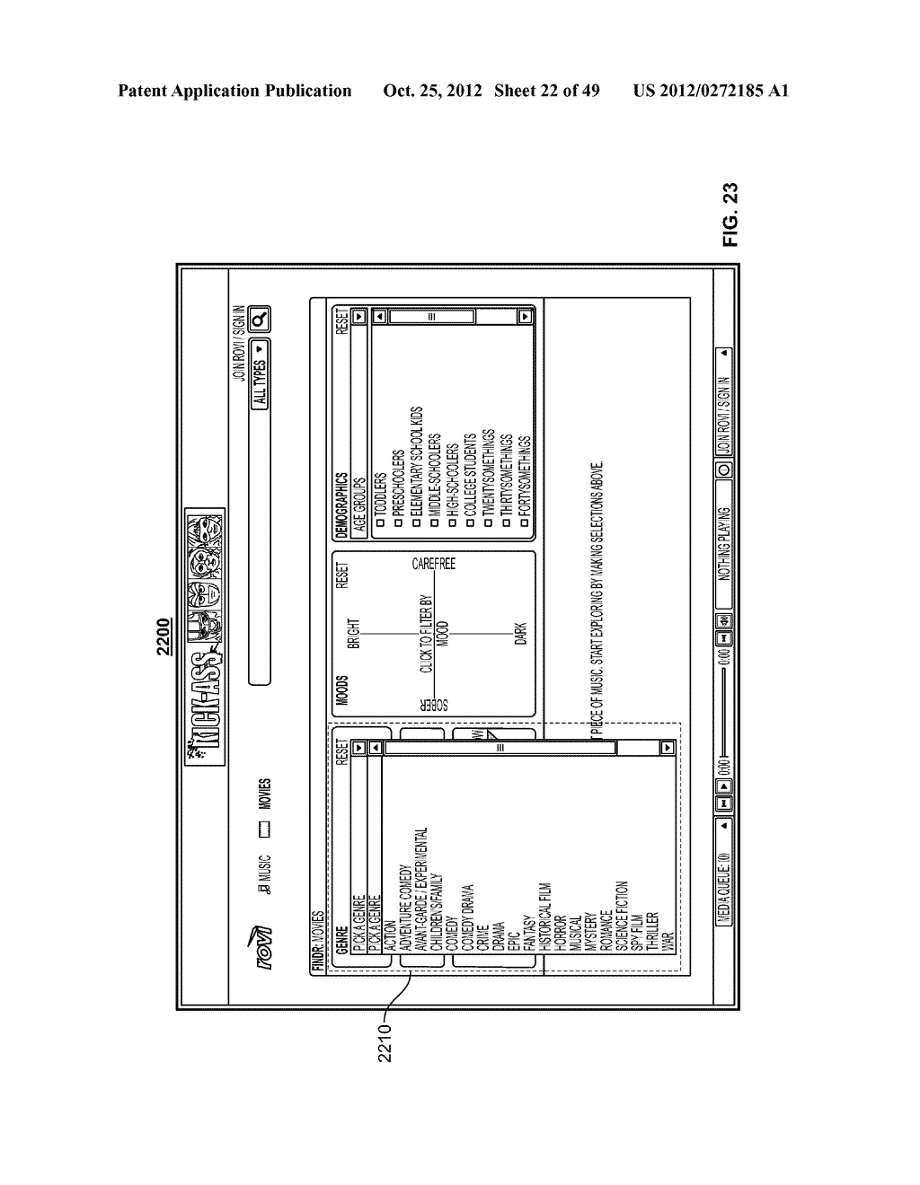 SYSTEMS AND METHODS FOR MIXED-MEDIA CONTENT GUIDANCE - diagram, schematic, and image 23