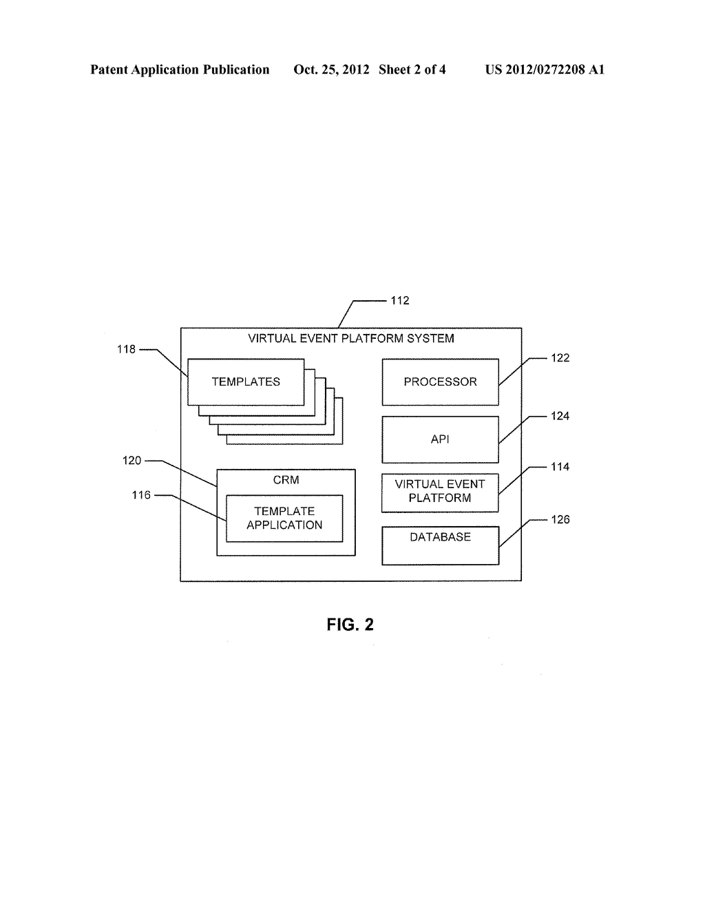 SYSTEMS AND METHODS FOR PROVIDING AND CUSTOMIZING A VIRTUAL EVENT PLATFORM - diagram, schematic, and image 03