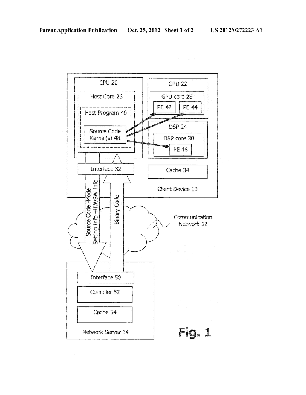 Technique for Run-Time Provision of Executable Code using Off-Device     Services - diagram, schematic, and image 02