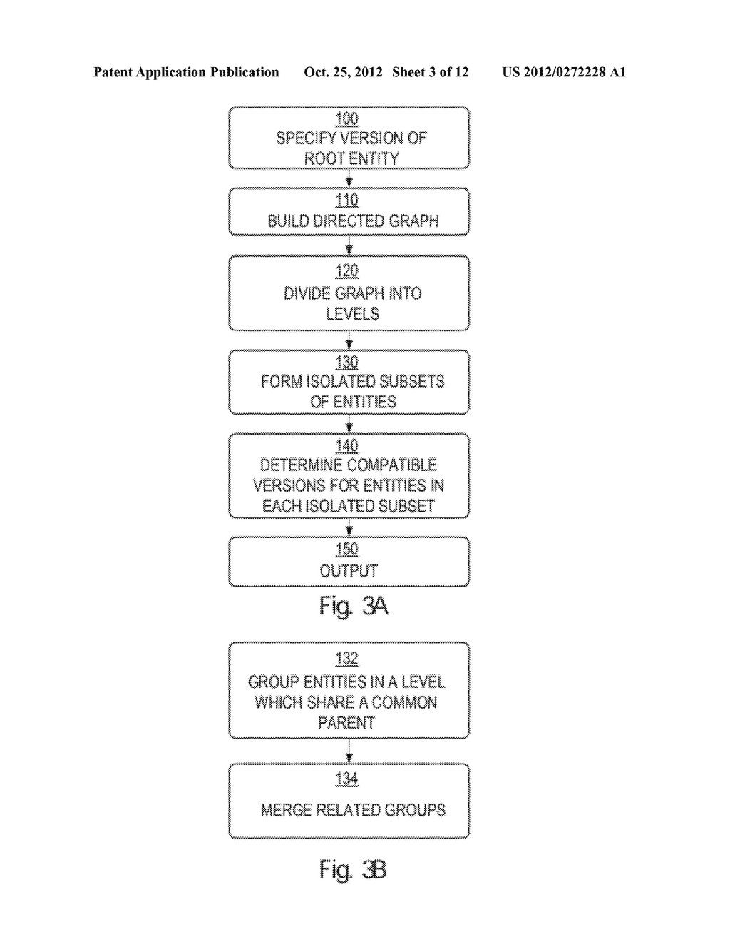 METHOD AND APPARATUS FOR DETERMINING COMPATIBLE VERSIONS OF DEPENDENT     ENTITIES IN A COMPUTER SYSTEM - diagram, schematic, and image 04