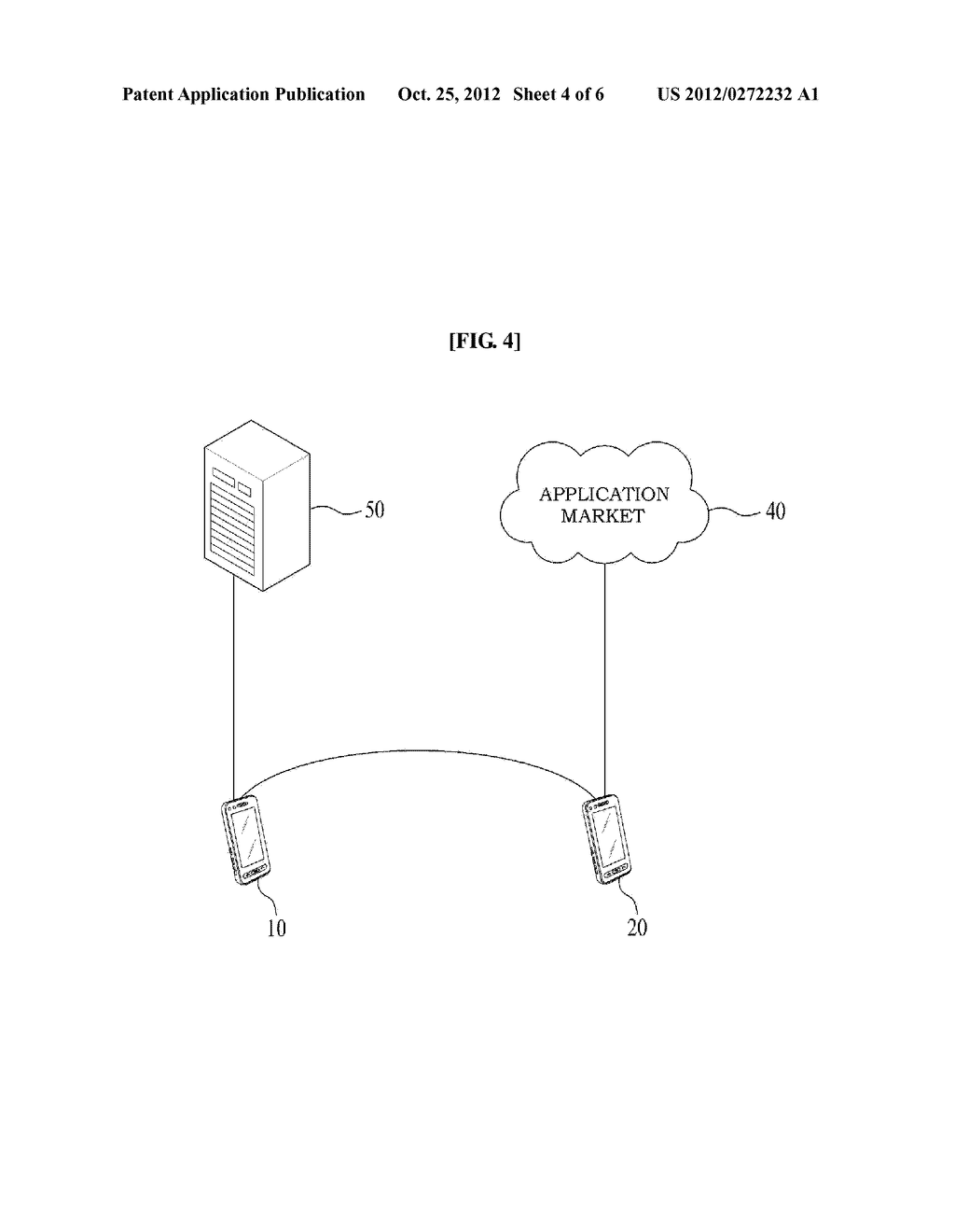 METHOD FOR INSTALLING APPLICATIONS INSTALLED IN AN OLD MOBILE TERMINAL TO     A NEW MOBILE TERMINAL - diagram, schematic, and image 05