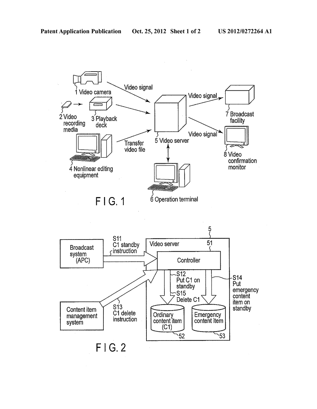 VIDEO SERVER AND STANDBY METHOD - diagram, schematic, and image 02