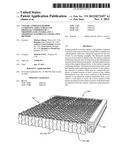 UNITARY COMPOSITE/HYBRID CUSHIONING STRUCTURE(S) AND PROFILE(S) COMPRISED     OF A THERMOPLASTIC FOAM(S) AND A THERMOSET MATERIAL(S) AND RELATED     METHODS diagram and image