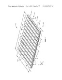 UNITARY COMPOSITE/HYBRID CUSHIONING STRUCTURE(S) AND PROFILE(S) COMPRISED     OF A THERMOPLASTIC FOAM(S) AND A THERMOSET MATERIAL(S) AND RELATED     METHODS diagram and image