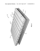 UNITARY COMPOSITE/HYBRID CUSHIONING STRUCTURE(S) AND PROFILE(S) COMPRISED     OF A THERMOPLASTIC FOAM(S) AND A THERMOSET MATERIAL(S) AND RELATED     METHODS diagram and image