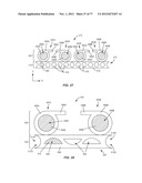 UNITARY COMPOSITE/HYBRID CUSHIONING STRUCTURE(S) AND PROFILE(S) COMPRISED     OF A THERMOPLASTIC FOAM(S) AND A THERMOSET MATERIAL(S) AND RELATED     METHODS diagram and image