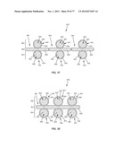 UNITARY COMPOSITE/HYBRID CUSHIONING STRUCTURE(S) AND PROFILE(S) COMPRISED     OF A THERMOPLASTIC FOAM(S) AND A THERMOSET MATERIAL(S) AND RELATED     METHODS diagram and image