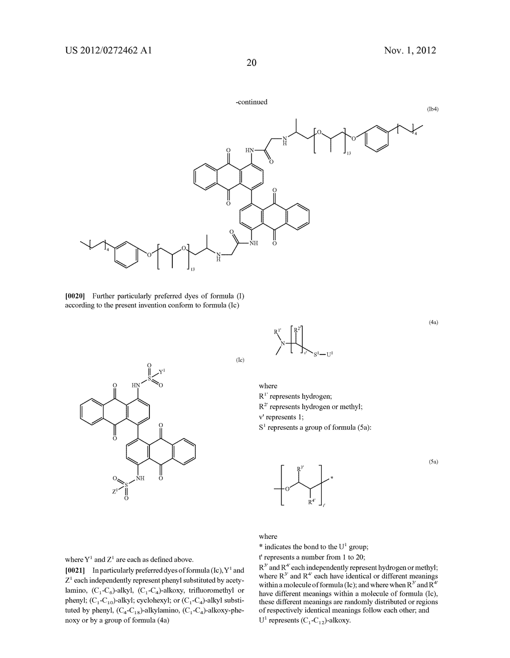 DYES FOR POLYMER COLORATION, THEIR PREPARATION AND THEIR USE - diagram, schematic, and image 21