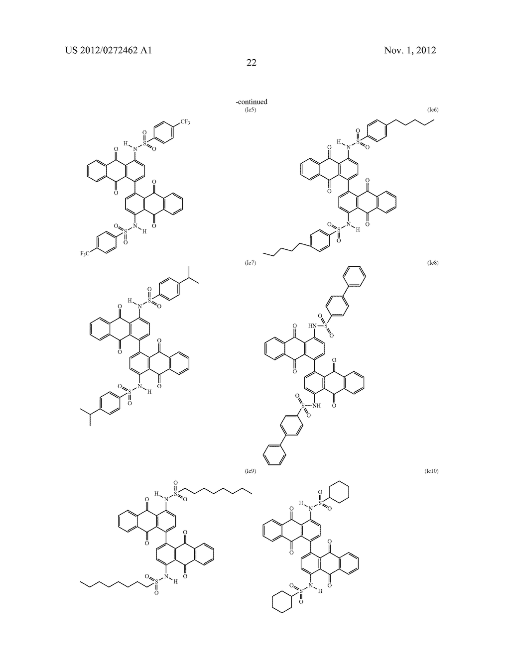 DYES FOR POLYMER COLORATION, THEIR PREPARATION AND THEIR USE - diagram, schematic, and image 23