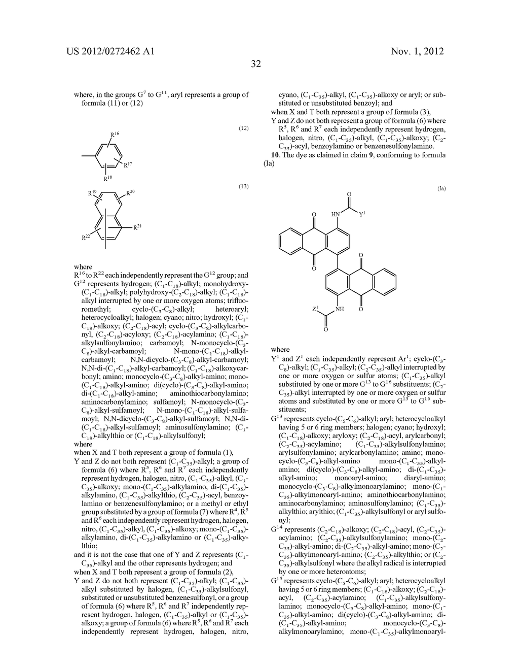 DYES FOR POLYMER COLORATION, THEIR PREPARATION AND THEIR USE - diagram, schematic, and image 33