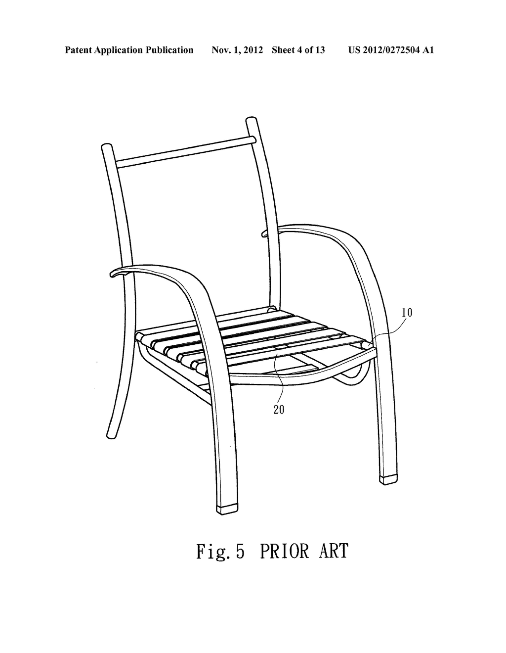 METHOD FOR FASTENING STRIPS TO LEISURE CHAIRS - diagram, schematic, and image 05