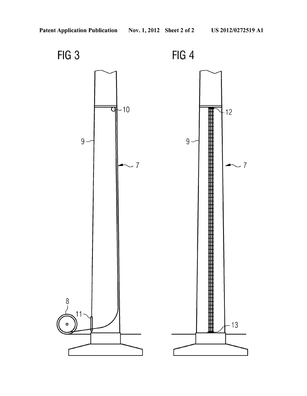 Arrangement and method for installing cables - diagram, schematic, and image 03