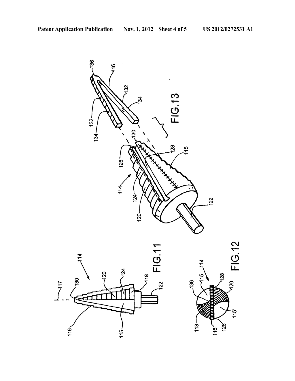 Tool accommodating replaceable blade - diagram, schematic, and image 05