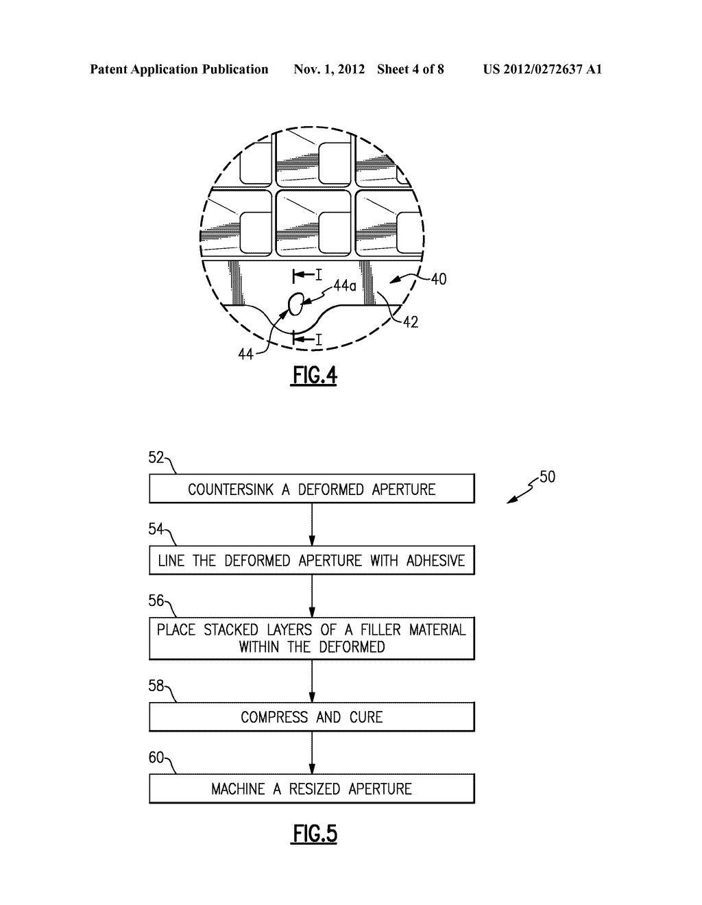 REPLACING AN APERTURE IN A LAMINATED COMPONENT - diagram, schematic, and image 05