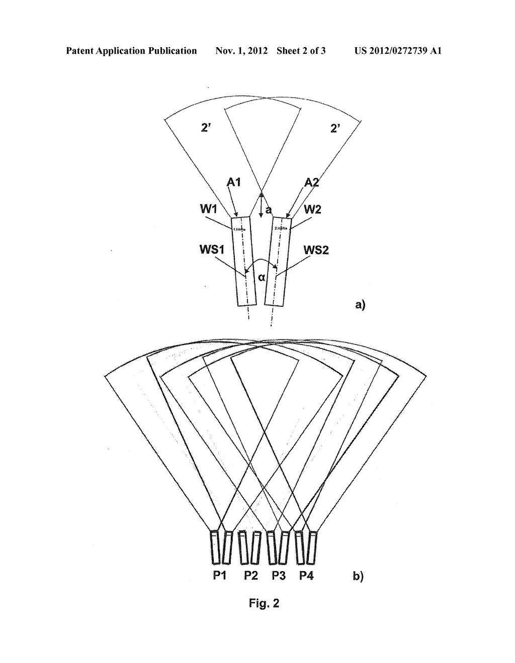 ULTRASONIC PROBE AND METHOD FOR THE NONDESTRUCTIVE TESTING OF A PLANAR     TEST SPECIMEN - diagram, schematic, and image 03