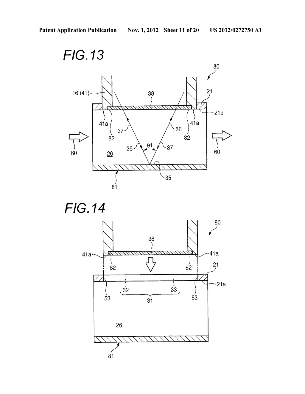 ULTRASONIC FLUID-MEASURING STRUCTURE AND ULTRASONIC FLUID-MEASURING     APPARATUS - diagram, schematic, and image 12