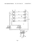 HYDRAULIC ARRANGEMENT FOR ACTUATING A PLURALITY OF SHIFT RAILS diagram and image