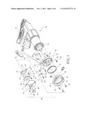 Speed adjusting device of a speed changer diagram and image