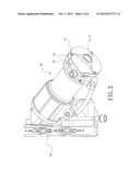 Speed adjusting device of a speed changer diagram and image