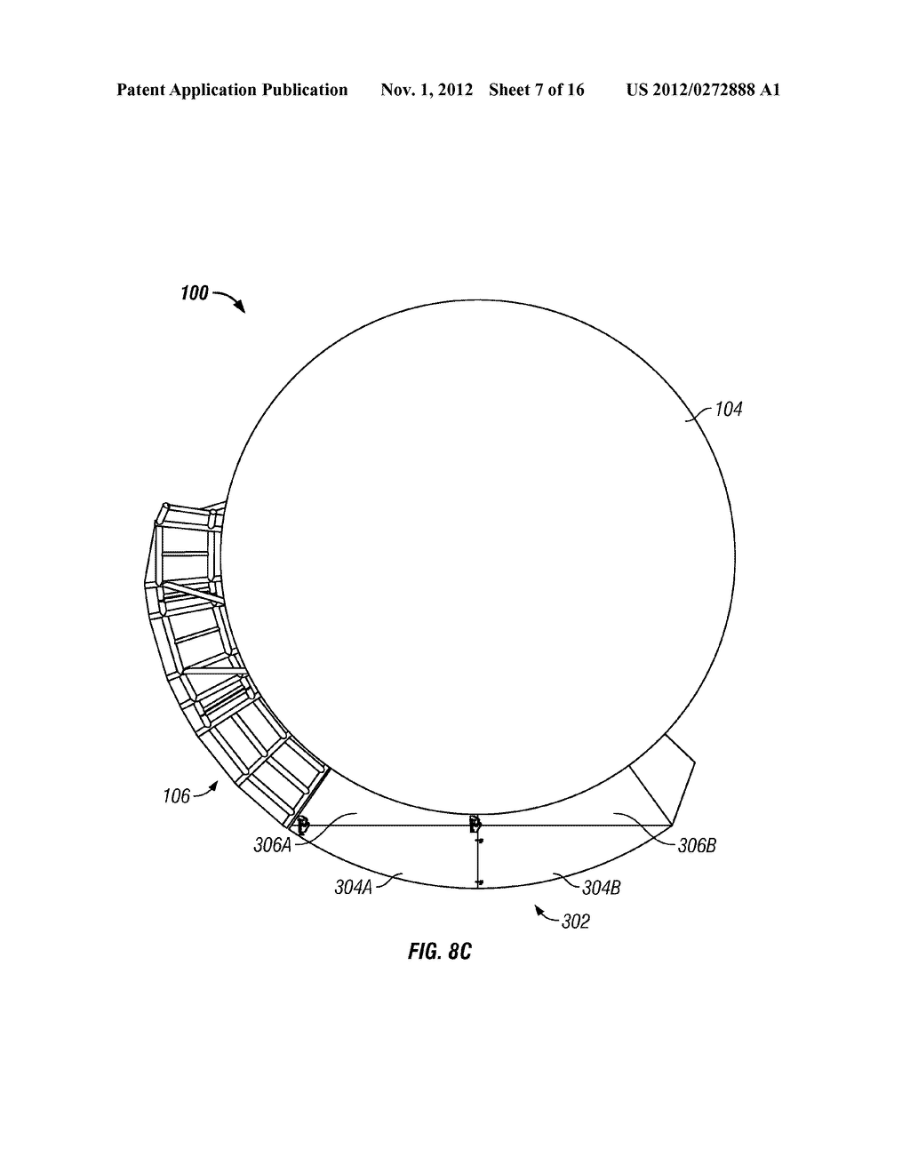 SPAR HULL BELLY STRAKE DESIGN AND INSTALLATION METHOD - diagram, schematic, and image 08