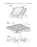 WIRE SAW WORK PIECE SUPPORT DEVICE, SUPPORT SPACER AND METHOD OF SAWING     USING SAME diagram and image