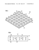 WIRE SAW WORK PIECE SUPPORT DEVICE, SUPPORT SPACER AND METHOD OF SAWING     USING SAME diagram and image