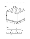 WIRE SAW WORK PIECE SUPPORT DEVICE, SUPPORT SPACER AND METHOD OF SAWING     USING SAME diagram and image