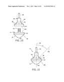 DEVICE AND METHOD OF USING THE SAME FOR REMOVING A FLOWABLE MATERIAL     CONTAINED WITHIN A VESSEL OR CAVITY diagram and image