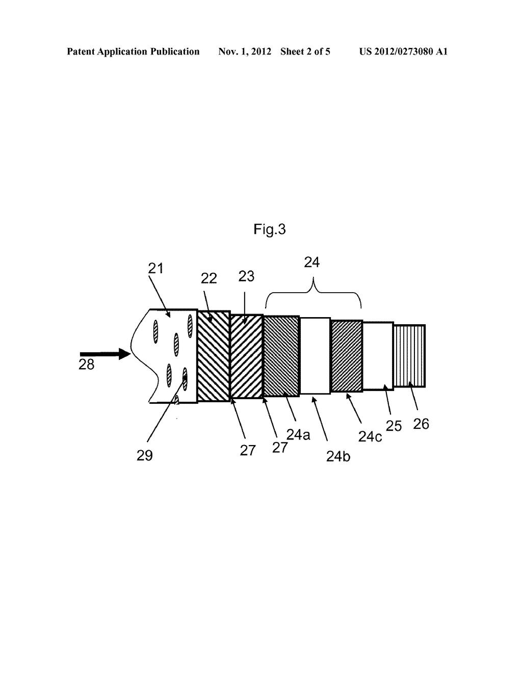 FLEXIBLE PIPE AND A METHOD OF PRODUCING A FLEXIBLE PIPE - diagram, schematic, and image 03