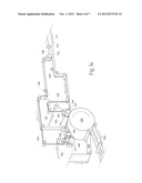 APPARATUS AND METHOD FOR THE APPLICATION OF A CURVED RIBBON TO A TRAVELING     WEB diagram and image