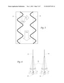 APPARATUS AND METHOD FOR THE APPLICATION OF A CURVED RIBBON TO A TRAVELING     WEB diagram and image