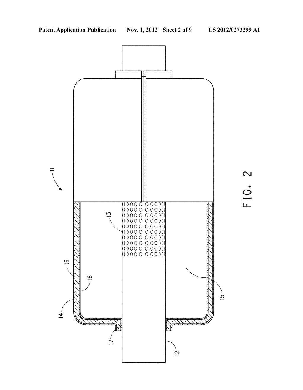 MUFFLER ASSEMBLY AND PROCESS OF MANUFACTURE - diagram, schematic, and image 03