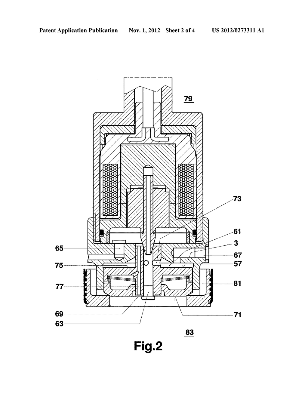 ADJUSTABLE DAMPING VALVE DEVICE FOR A VIBRATION DAMPER - diagram, schematic, and image 03