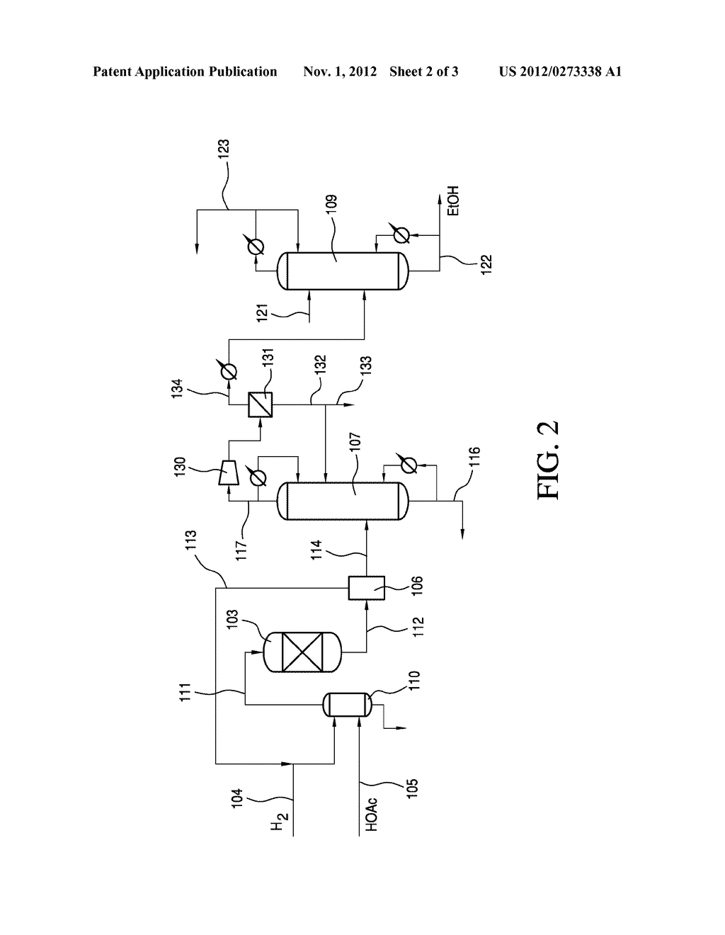 Process for Removing Water From Alcohol Mixtures - diagram, schematic, and image 03