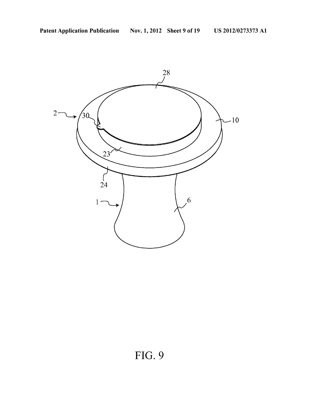 Single-Use Ergonomic Chalice - diagram, schematic, and image 10