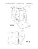 EXTENDED GLUE STRIPS FOR SECURING CARTONS diagram and image