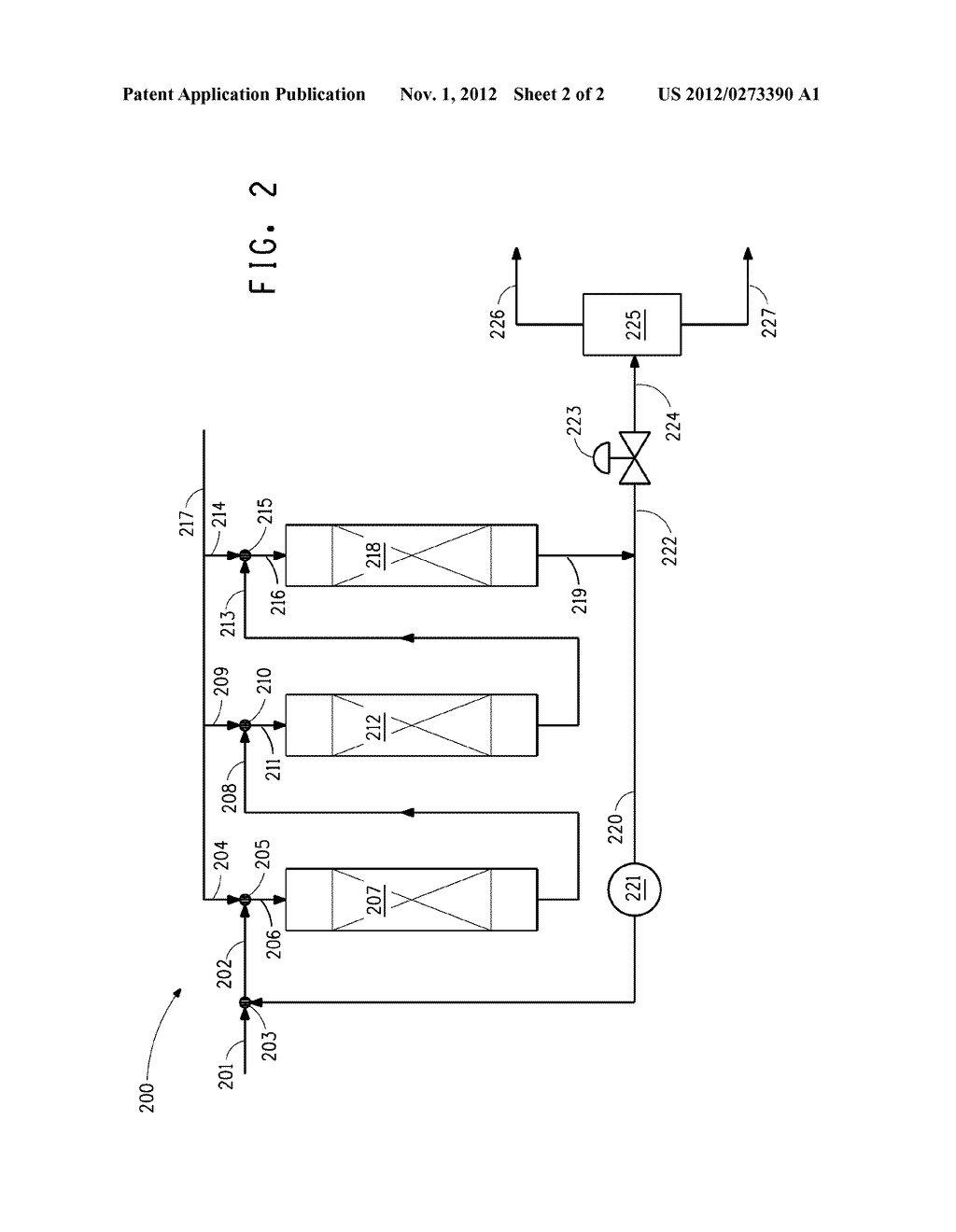 LIQUID-FULL HYDROPROCESSING TO IMPROVE SULFUR REMOVAL USING ONE OR MORE     LIQUID RECYCLE STREAMS - diagram, schematic, and image 03