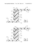 COMBINED LIP AND SHOULDER SEAL FOR THREADED CAP diagram and image