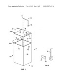 Animal Deterrent Trash System diagram and image