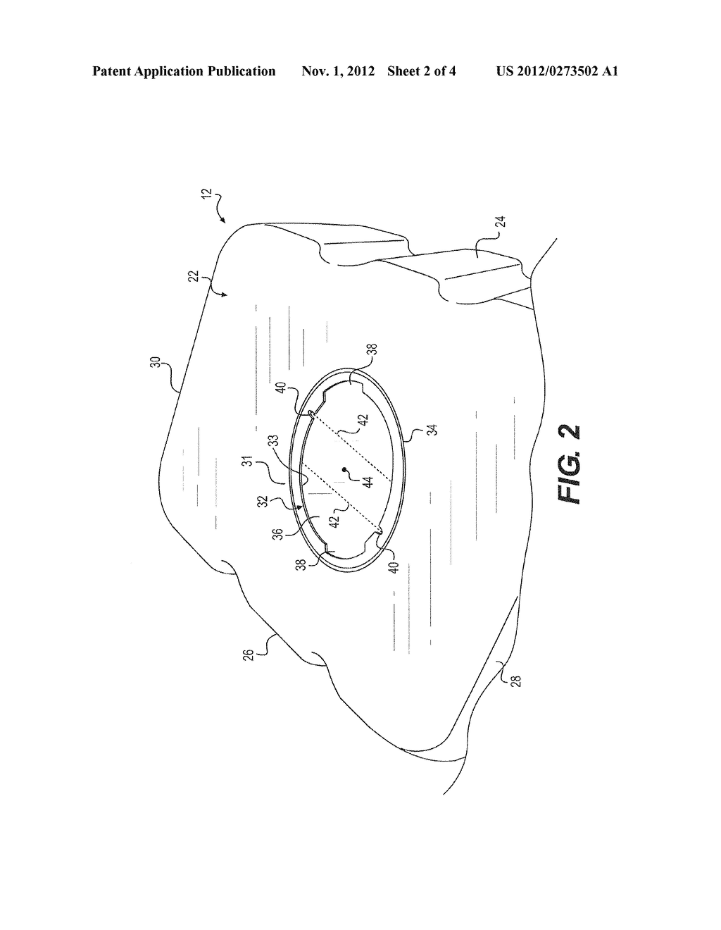 TANK ASSEMBLY HAVING TWIST-AND-LOCK MOUNTING FLANGE - diagram, schematic, and image 03